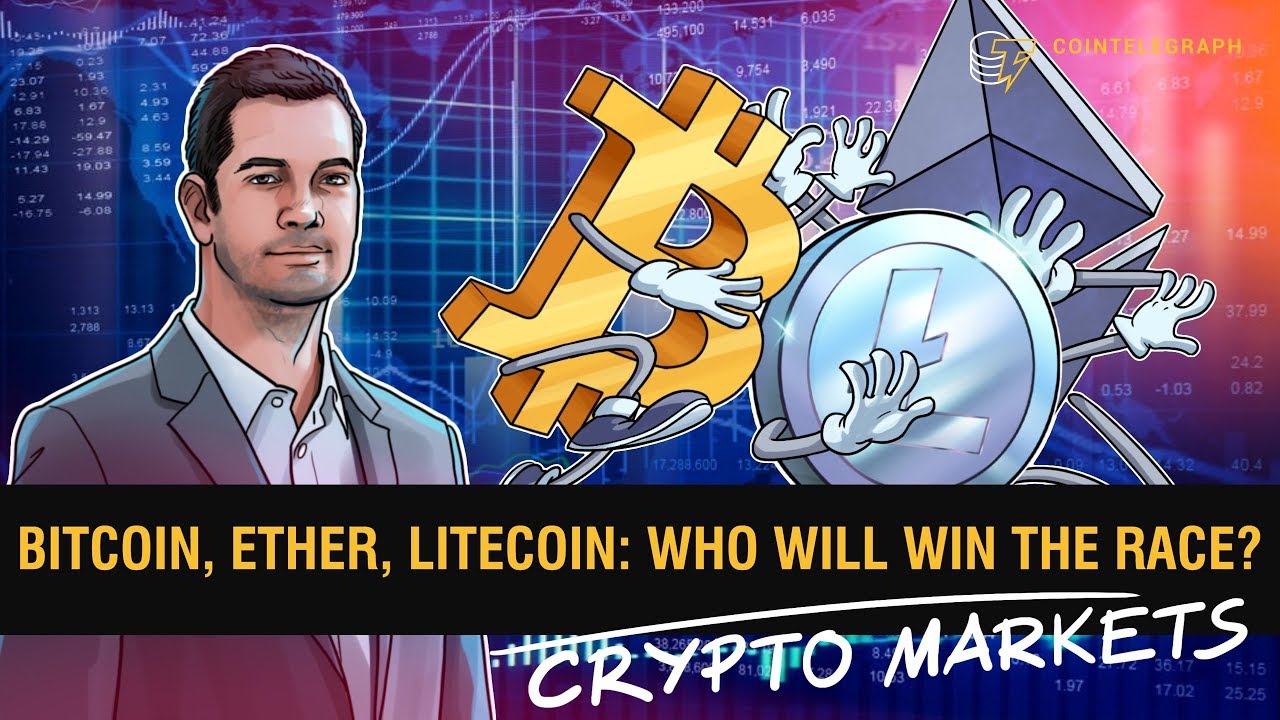 Bitcoin, Ether, Litecoin: Quem vencerá a corrida? | Mercados de criptomoedas