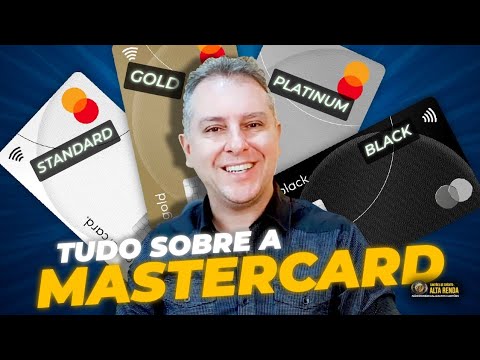 Tudo sobre os cartões Mastercard: Standard, Gold, Platinum e Black. Pela primeira vez no canal.